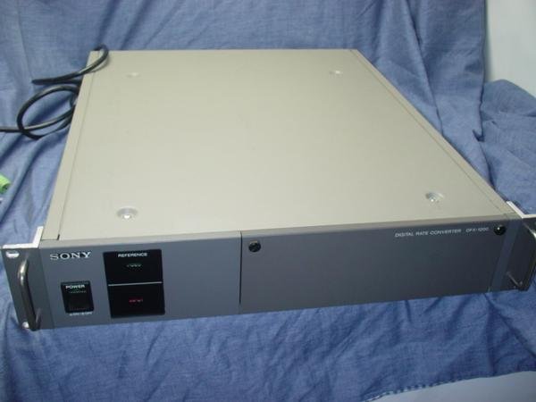 Photo1: SONY DIGITAL RATE CONVERTER DFX-1200  (1)