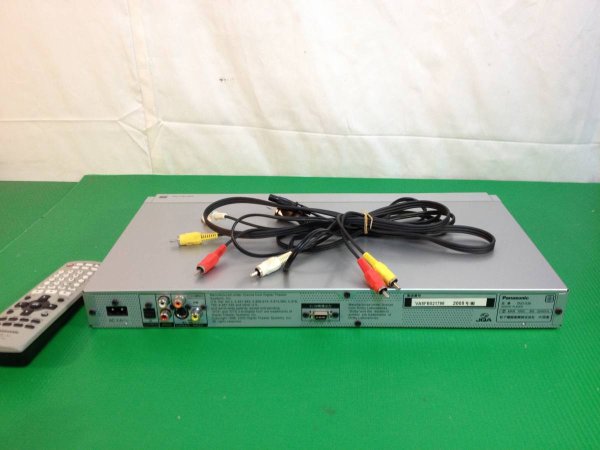 Photo2: Panasonic DVD / CD Player DVD-S39 (2)
