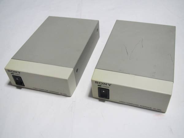 Photo1: SONY VIDEO／COMPUTER INTERFACE CI-1100 lot of 2 (1)