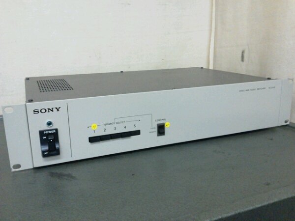 Photo1: SONY Video & Audio Switcher VCS-500 (1)
