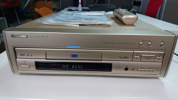 Photo1: PIONEER DVD/CD/LD player DVL-9 (1)