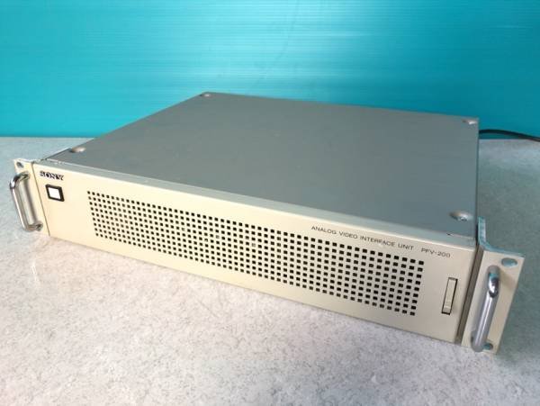 Photo1: SONY PFV-200 analog video interface unit (1)
