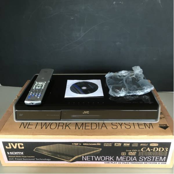 Photo1: JVC Network Media Player NETWORK MEDIA SYSTEM DVD Player CA-DD3 (1)