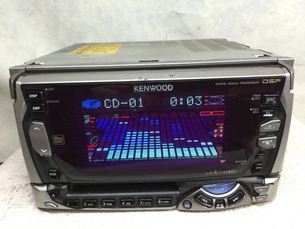 Photo1: KENWOOD DPX-770MD 2D CD/MD player (1)