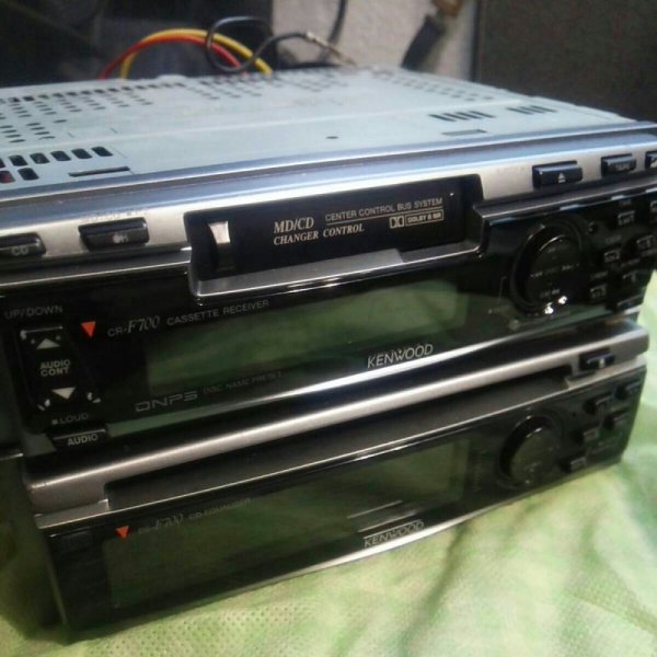 Photo1: KENWOOD CR-F700 DEF-700 CD&MD Player (1)