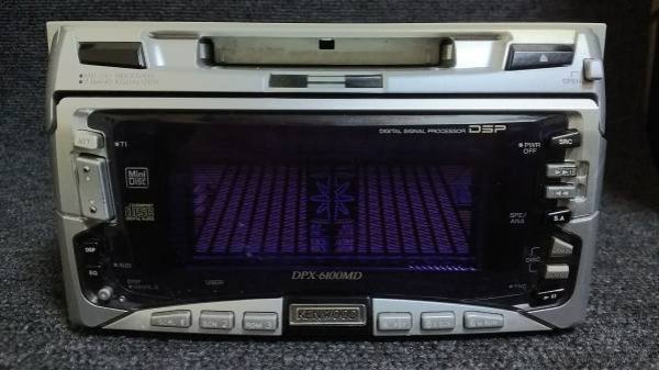 Photo1: KENWOOD DPX-6100MD 2din DSP/EQ AM/FM CD&MD Player (1)