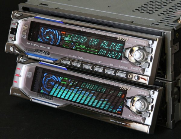 Photo1: KENWOOD M929＆D929 MP3/MDLP/CD-RW/DSP/EQ  (1)