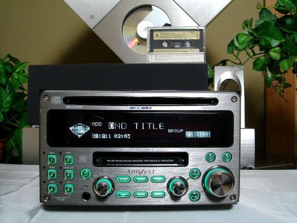 Photo1: Clarion DMZ846BK ♪CD/MD/DSP・MP3/WMA♪CD-R/RW・MDLP Receiver (1)