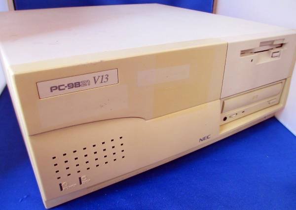 Photo1: NEC PC-9821V13 desktop personal computer (1)
