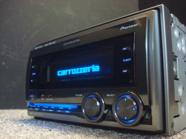 Photo1: PIONEER carrozzeria FH-P070MD DSP main 2DIN unit iPod compatible CD/MD Player (1)