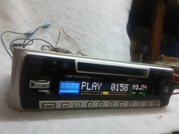 Photo1: PIONEER carrozzeria MEH-P5000 MD Player  (1)