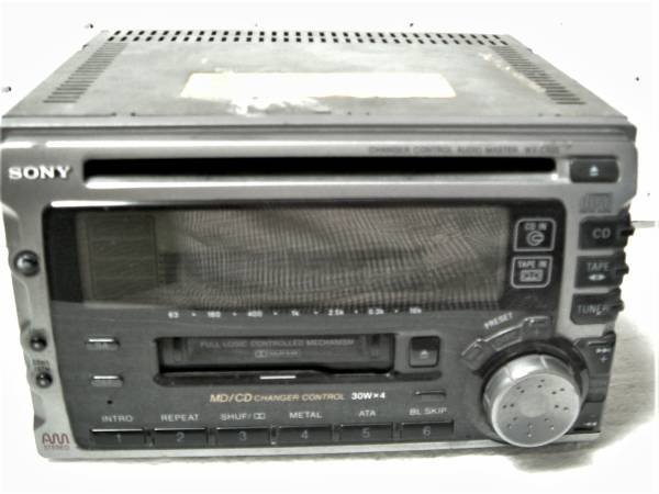 Photo1: SONY WX-C500 CD & Cassette Player (1)