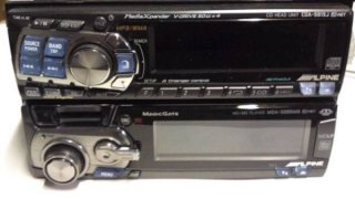 ★ALPINE MDA-W759J CD&MDプレーヤー★ Junk ALPINE MDA-W759J 2DIN CD MD Deck Player | eBay