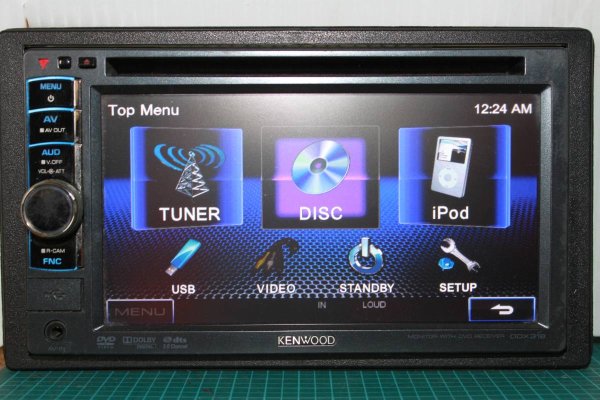 Photo1: KENWOOD DDX318 DVD CD IPOD USB VIDEO player (1)