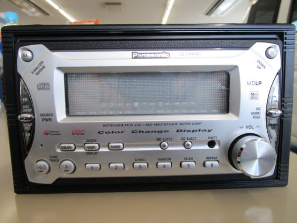 Photo1: Panasonic CQ-VX4030 2DIN CD/MD player (1)