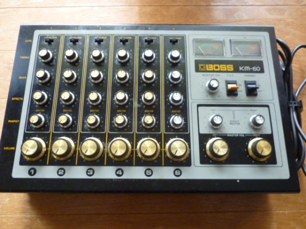 Photo1: Vintage analog mixer · Boss KM60 (1)