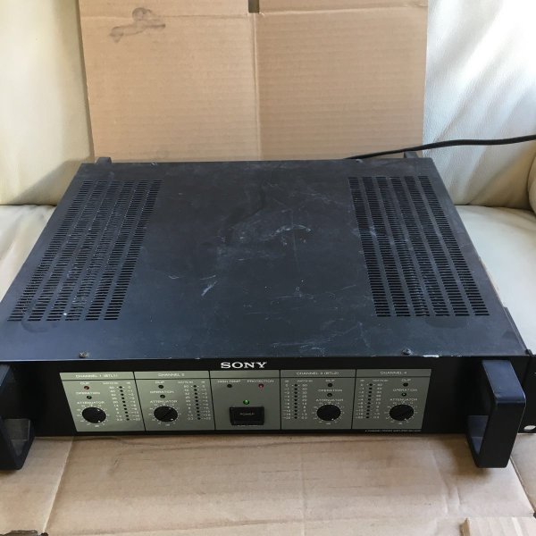 Photo1: SONY business use power amplifier MU-A201 (1)