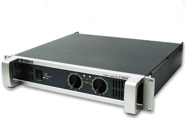 Photo1: YAMAHA P1000S 2U Power Amplifier  (1)