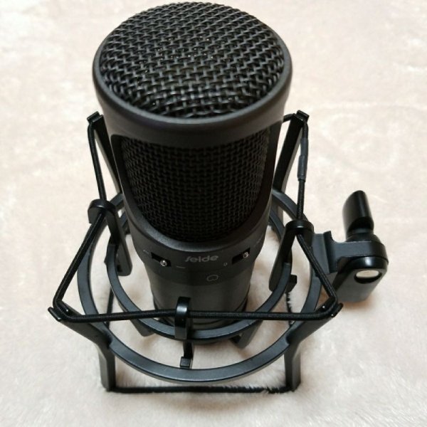 Photo4: SEIDE PC-1X condenser microphone With holder (4)