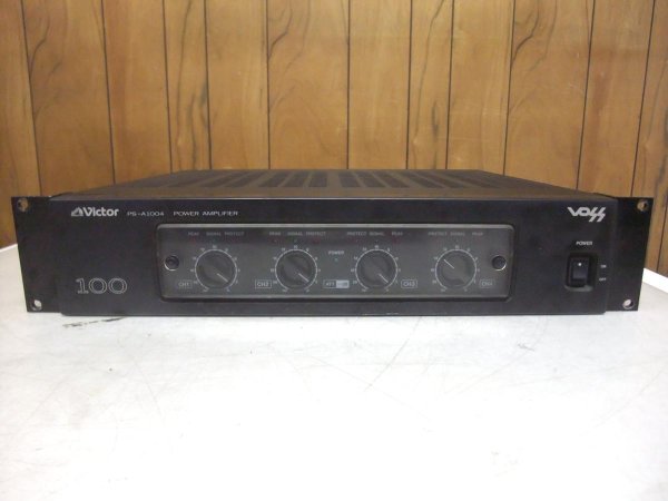 Photo1: Victor 4-channel power amplifier (100W × 4) VOSS PS-A1004 (1)