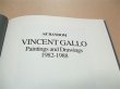 Photo2: Vincent Gallo Paintings and Drawings Art Randam (2)