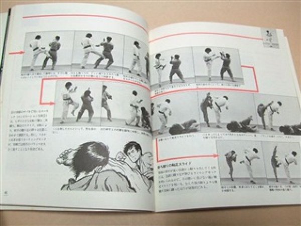 Photo4: Japanese Martial Arts Book - Ashihara Karate Book Street Fight Ashihara 2 Successive Pics (4)