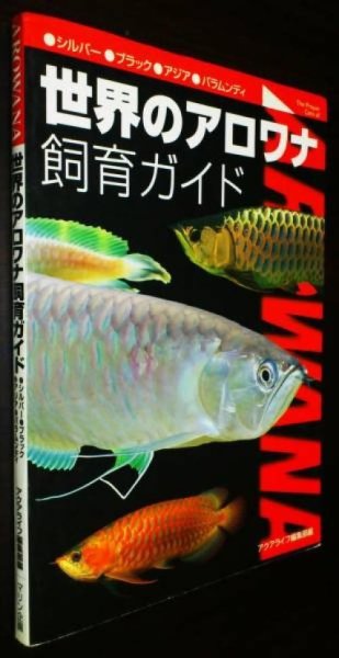 Photo1: Japanese photo book - Arowana breeding guide of the world - Silver, Black,etc… (1)