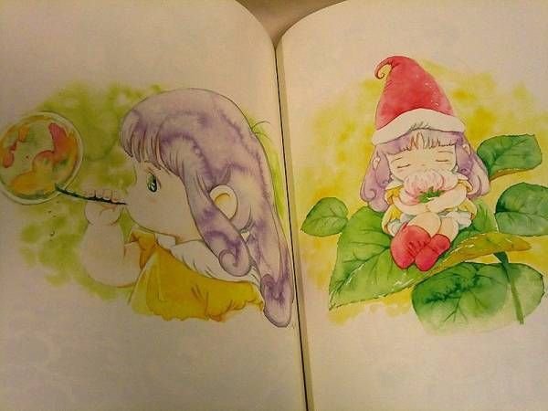 Photo2: Tongari Boushi no Memoru (Little Memole) Art Wroks book (2)