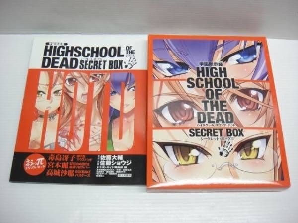 Photo1: HIGHSCHOOL OF THE DEAD SECRET BOX anime manga (1)