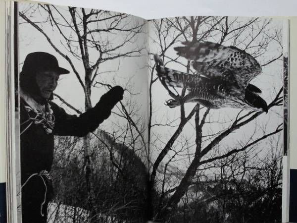 Photo4: Japanese photo book - The last Falconry of HIROMI NOZAWA - 1982 Hawker Falconer (4)