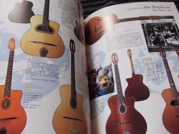 Photo2: japanese edition photo book of The VINTAGE GUITAR vol.8  - I love Selmer Maccaferri (2)
