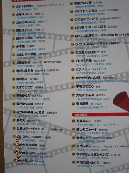 Photo3: Japanese DORAEMON Illustrations Book of Fujiko Fujio -  'the movie songs' Piano Sheet Music Book (3)