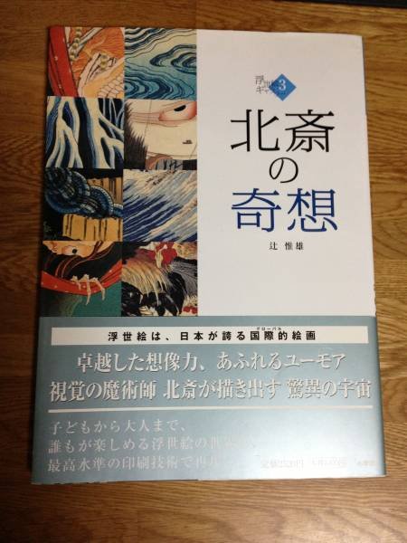 Photo1: Japanese Illustrations Book - of Nobuo Tsuji  - Conceit of Hokusai Katsushika (1)