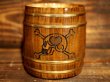 Photo1: ONE PIECE KIDARU (wooden butt) Beer Mug Alvida Pirates Ver. 380ml (1)