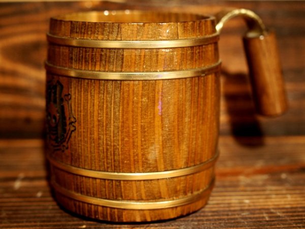 Photo2: ONE PIECE KIDARU (wooden butt) Beer Mug Brook Ver. 380ml (2)