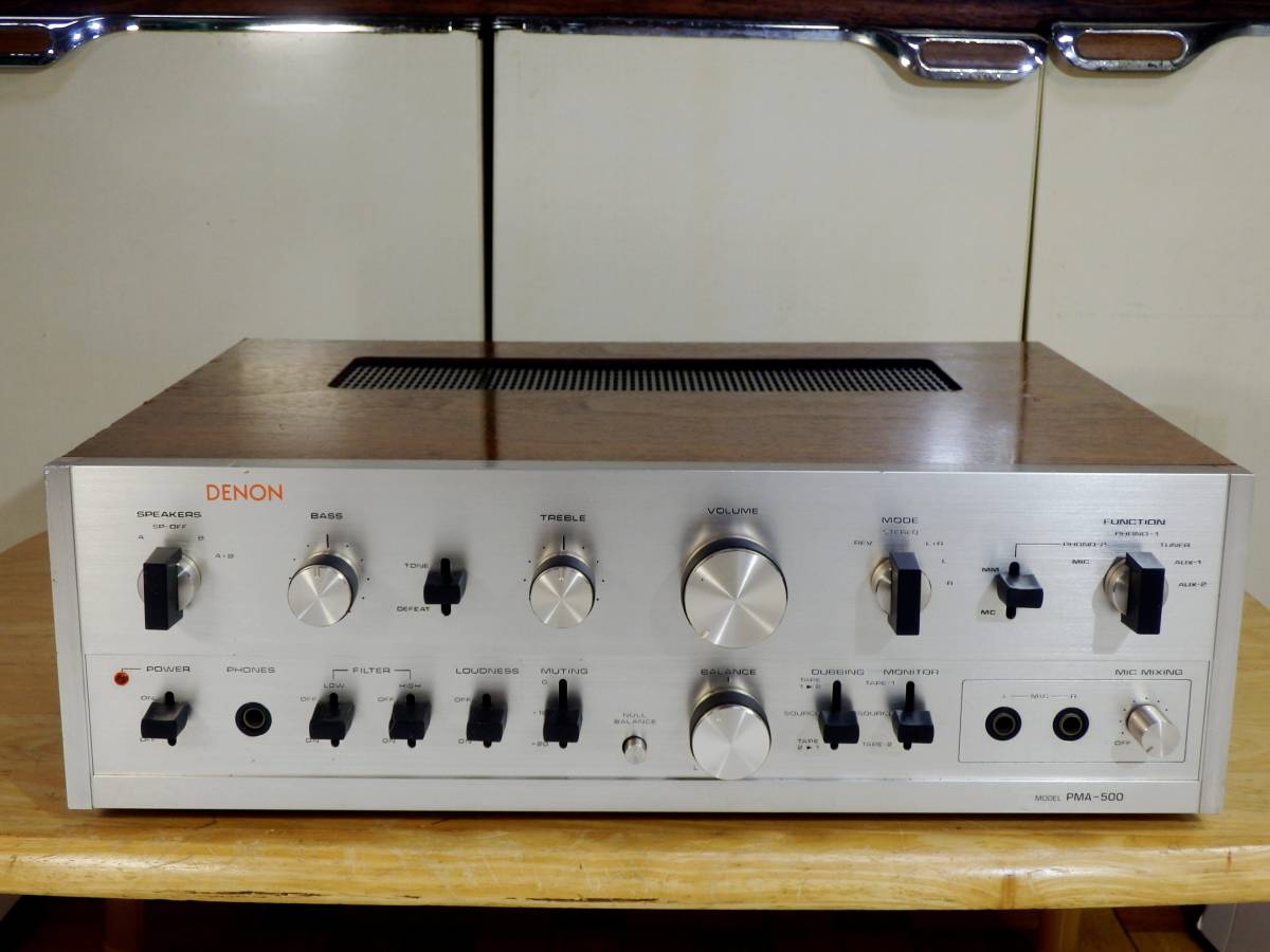 DENON PMA-500 Integrated Amplifier - Japanese Audio&Acoustic&Book 