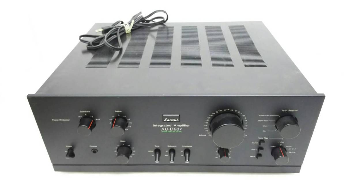 Audio japan. Усилитель Сансуй 607. Sansui au-d607g Extra. Sansui усилитель au-3300. Integrated Amplifier au 607.