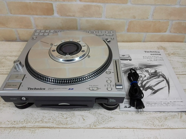 DJ Turntable Technics SL-DZ1200 - Japanese Audio&Acoustic&Book 