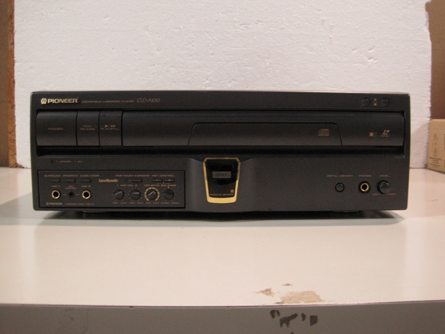 Pioneer laser disc LD player CLD-A100