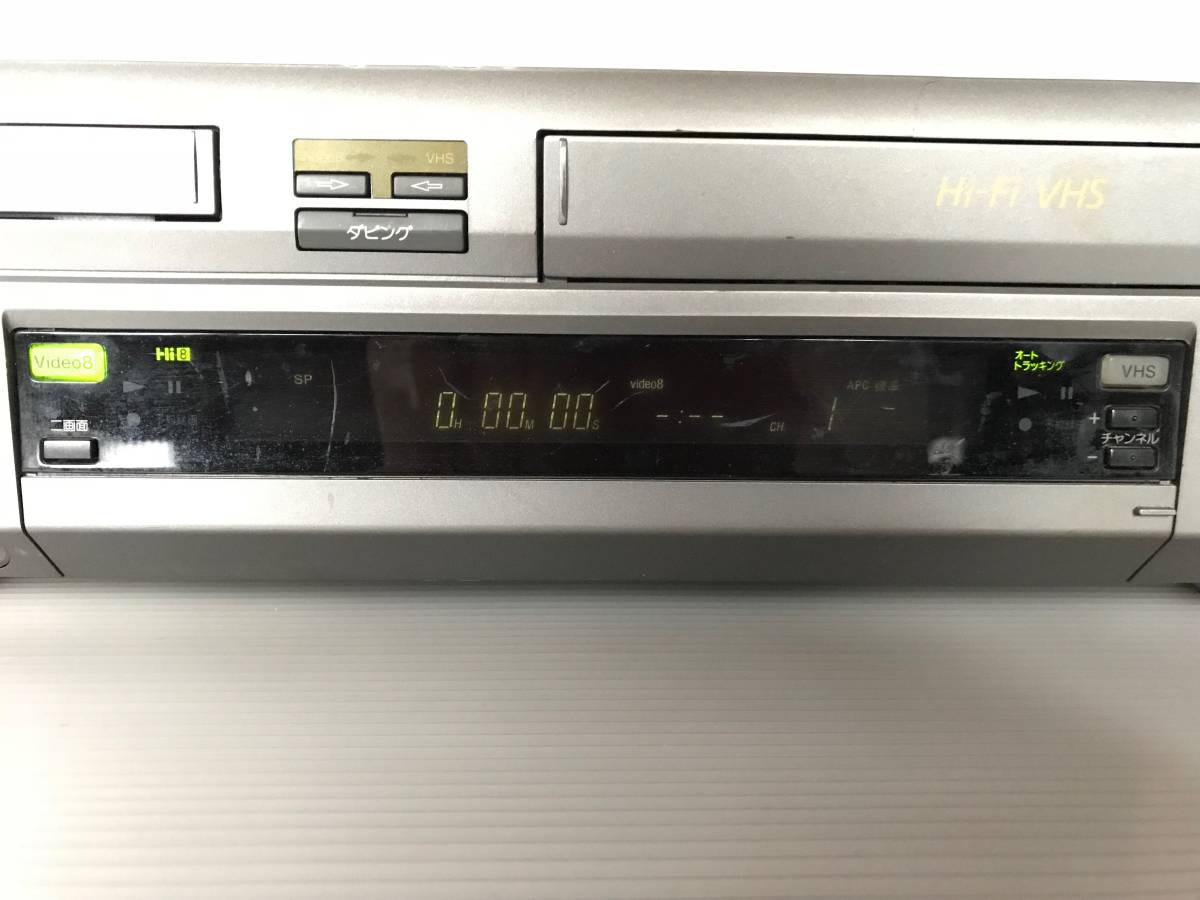SONY VCR Hi8/VHS W Deck WV-BW2 - Japanese Audio&Acoustic&Book online store