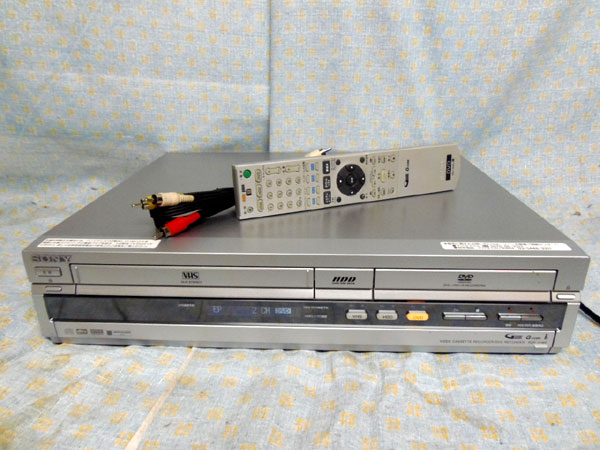 SONY VCR RDR-VH85 VHS⇔DVD⇔HDD - Japanese Audio&Acoustic&Book 