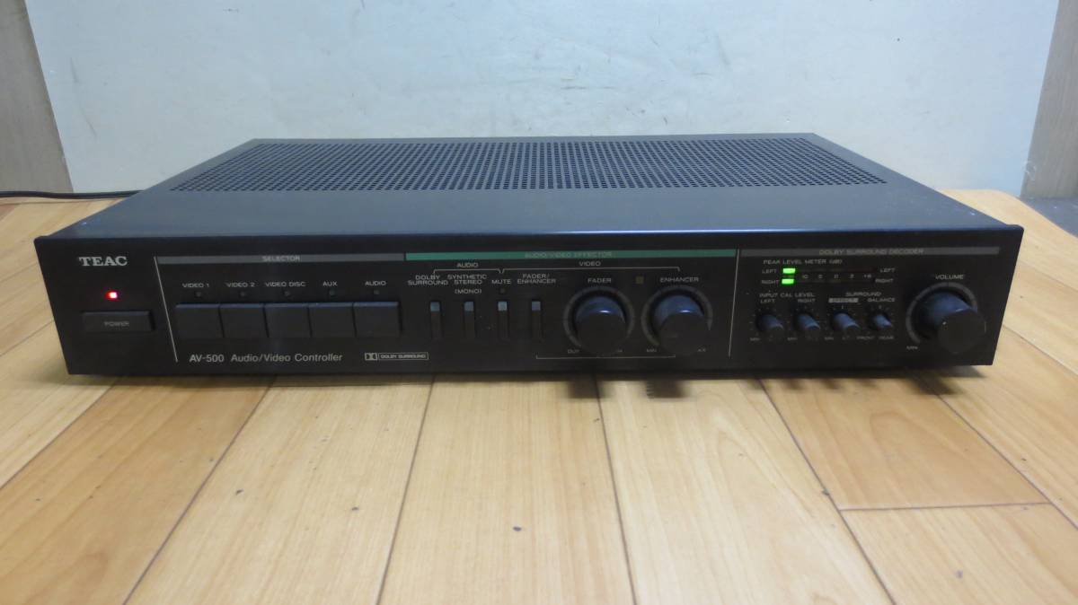 TEAC AV controller AV-500 - Japanese Audio&Acoustic&Book online store