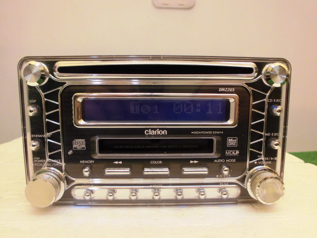Clarion DMZ265 2DIN audio CD / MD player - Japanese