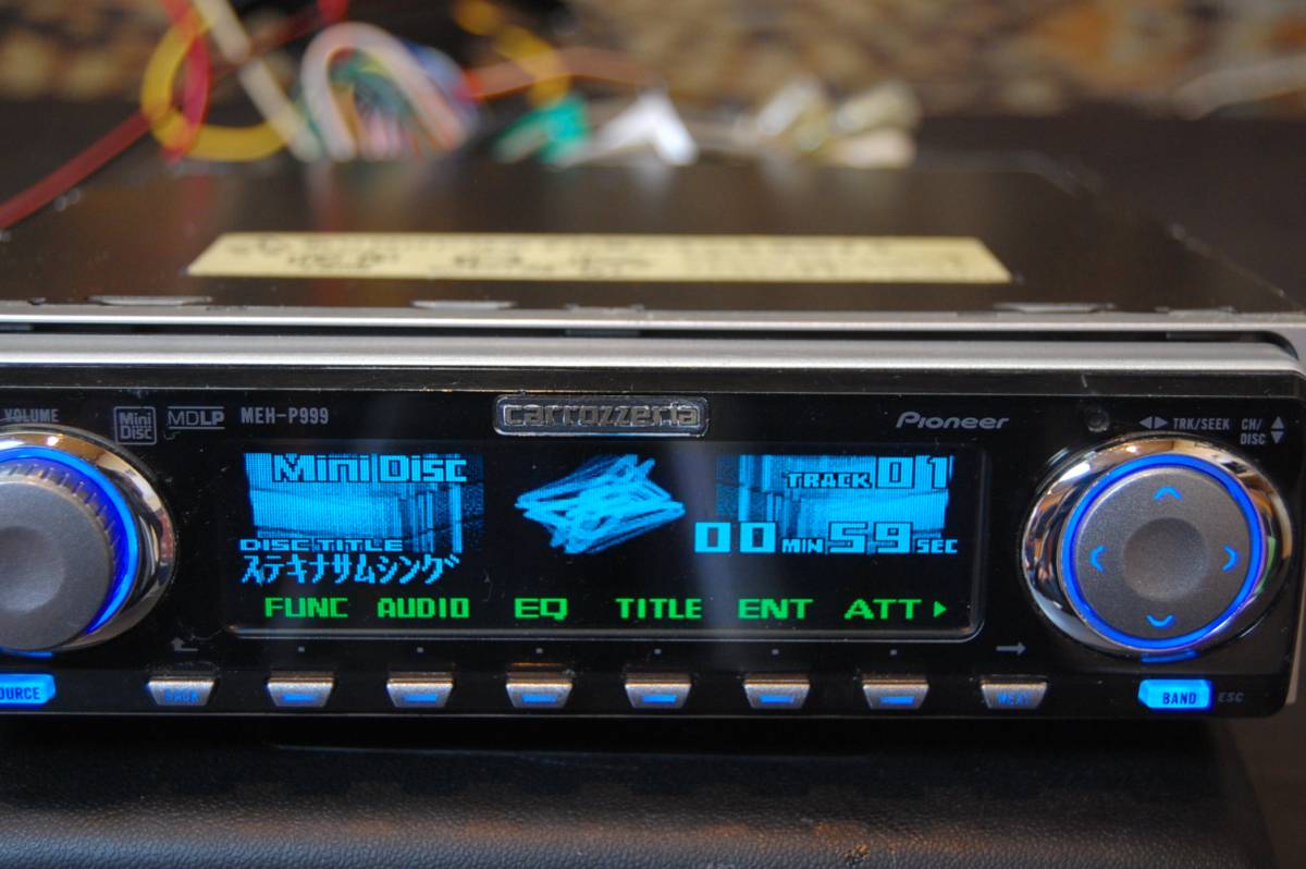 PIONEER carrozzeria MEH-P999 MD Player