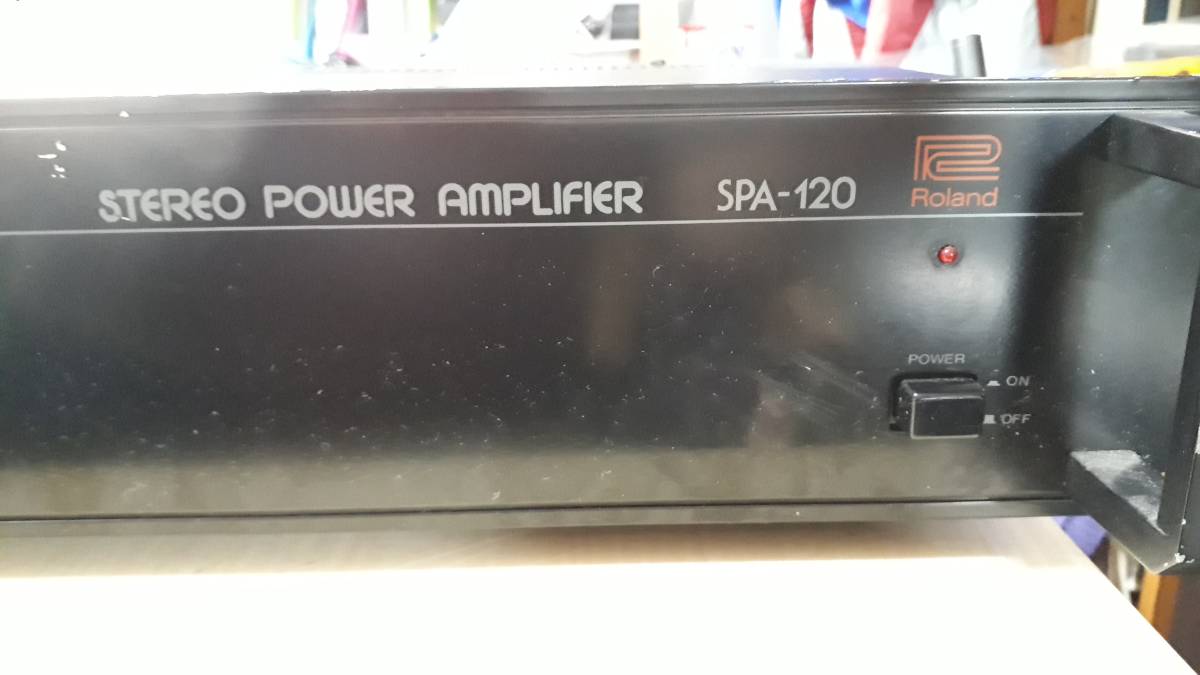 Roland SPA-120 power amplifier - Japanese Audio&Acoustic&Book