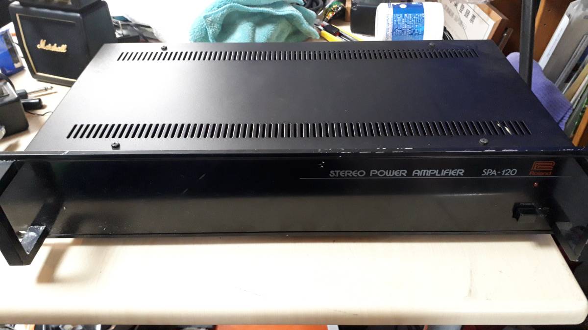 Roland SPA-120 power amplifier - Japanese Audio&Acoustic&Book