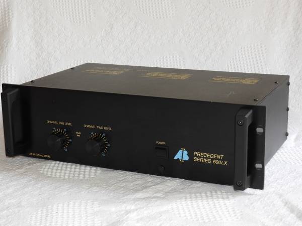 AB International 600LX Power Amplifier - Japanese Audio&Acoustic&Book